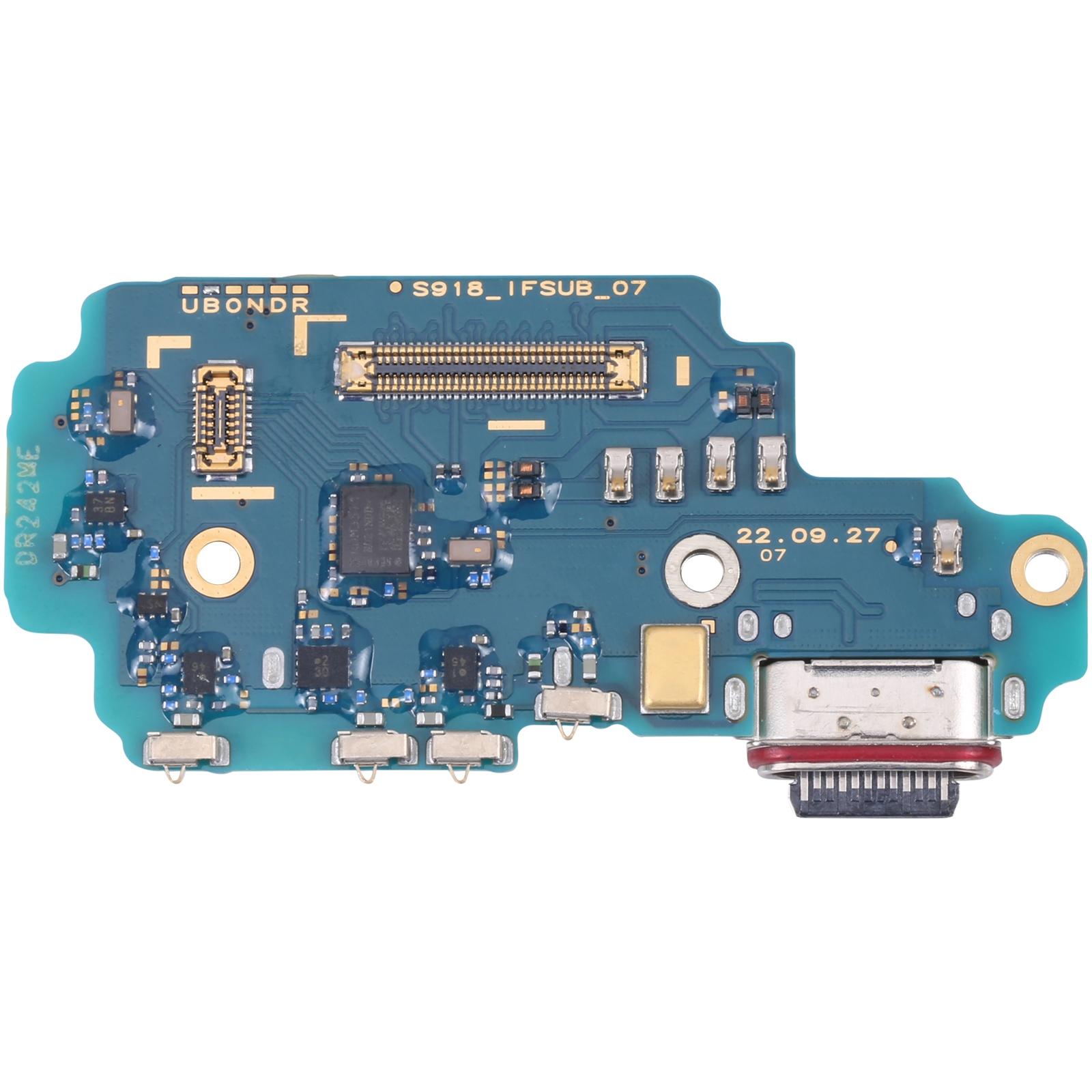 For Samsung Galaxy S23 Ultra 5G SM S918U US Edition Original Charging Port Board For Samsung Galaxy S20+