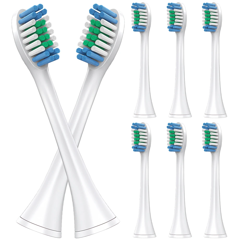 4-8-12-20 Stück Ersatzbürstenköpfe, kompatibel mit Philips Sonicare elektrischer Zahnbürste, Zahnbürstenkopf-Nachfüllungen für 4100 2100 Image