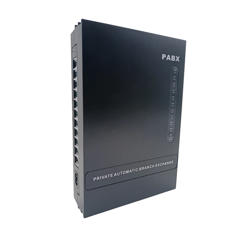 MINI PABX / PBX / Telefon-PBX-System mit 8 Nebenstellen für Teilnehmer - SV308 Büro-Telefonsystem