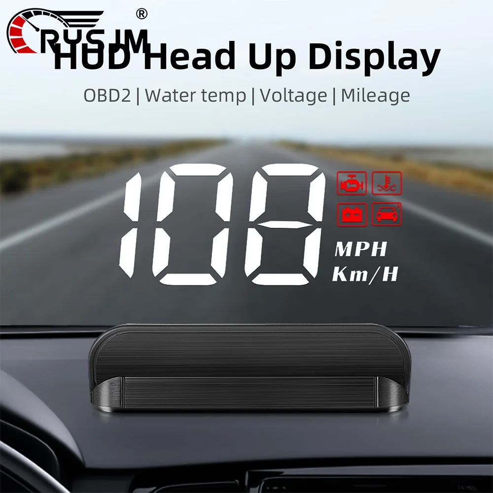 M3 Auto OBD2 GPS Head-Up Display Auto Auto Elektronik OBD HUD Projektor Display Digital Auto Tacho Zubehör Für Alle auto Image