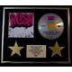 RUSH/CD DISPLAY/LIMITED EDITION/COA/RUSH