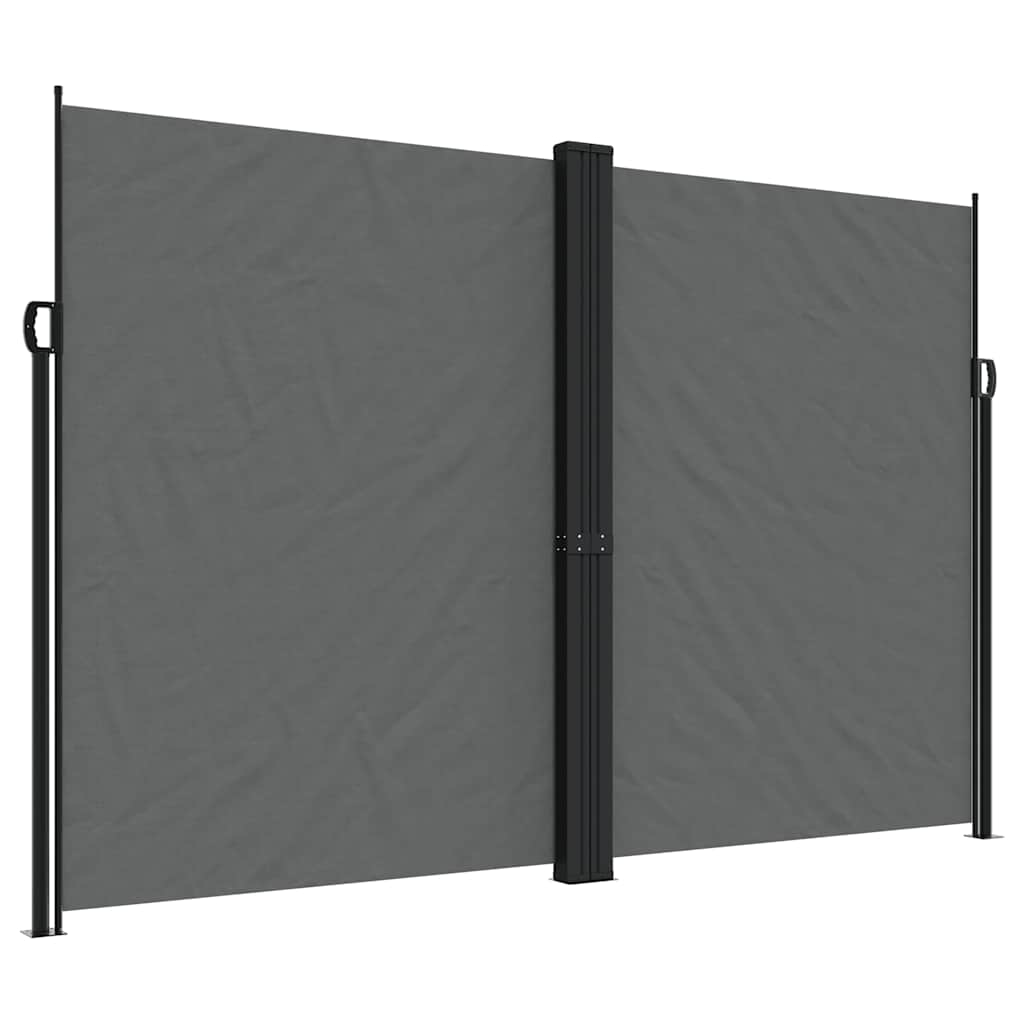 vidaXL Seitenmarkise Ausziehbar Anthrazit 220x600 cm Image