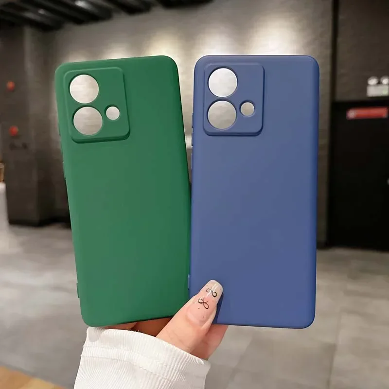 TPU-Flüssigsilikon-Schutzhülle für Motorola G85 G35 G84 G54 G34 G24 G14 G04/S E14/13 G32 EDGE 50 Fusion Pro 50/40/30 NEO Cover Image