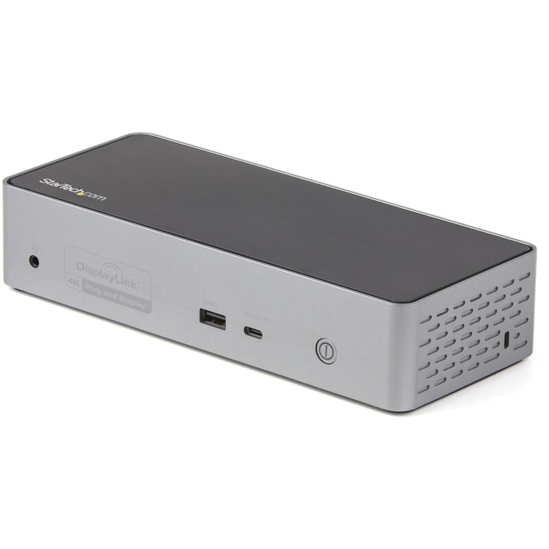 Startech.com Docking Station Usb C - Quad Monitor Displayport/hdmi 4k 60hz - Dock Usb-c Multi Hdmi/dp, Power Delivery 100w - Hub Usb Con 1 Porta Usb Type-c E 3 Porte Usb-a, Ethernet, Audio
