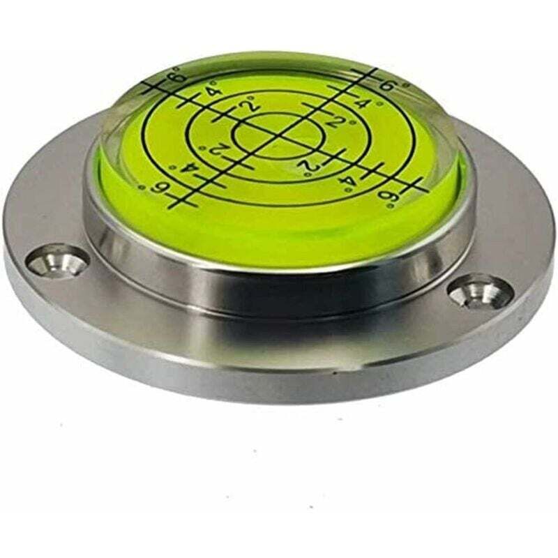 Bilancia Magnetica In Lega Di Alluminio Per Cinture Di Acqua Verde Con Foro In Lega Di Alluminio - Livella A Bolla Circolare (magnetica)