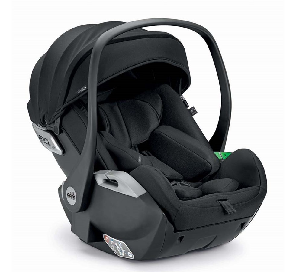 Cam il mondo del bambino Relax I-Size Auto-Babyschale | Kindersitz | Kompatibel mit Modus & Techno Babila Kinderwagen Image