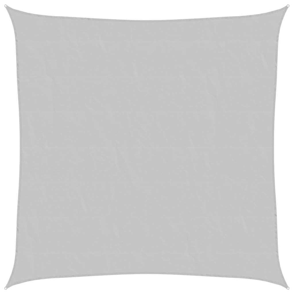vidaXL Sonnensegel Hellgrau 2x2 m 100 % Polyester Oxford Image