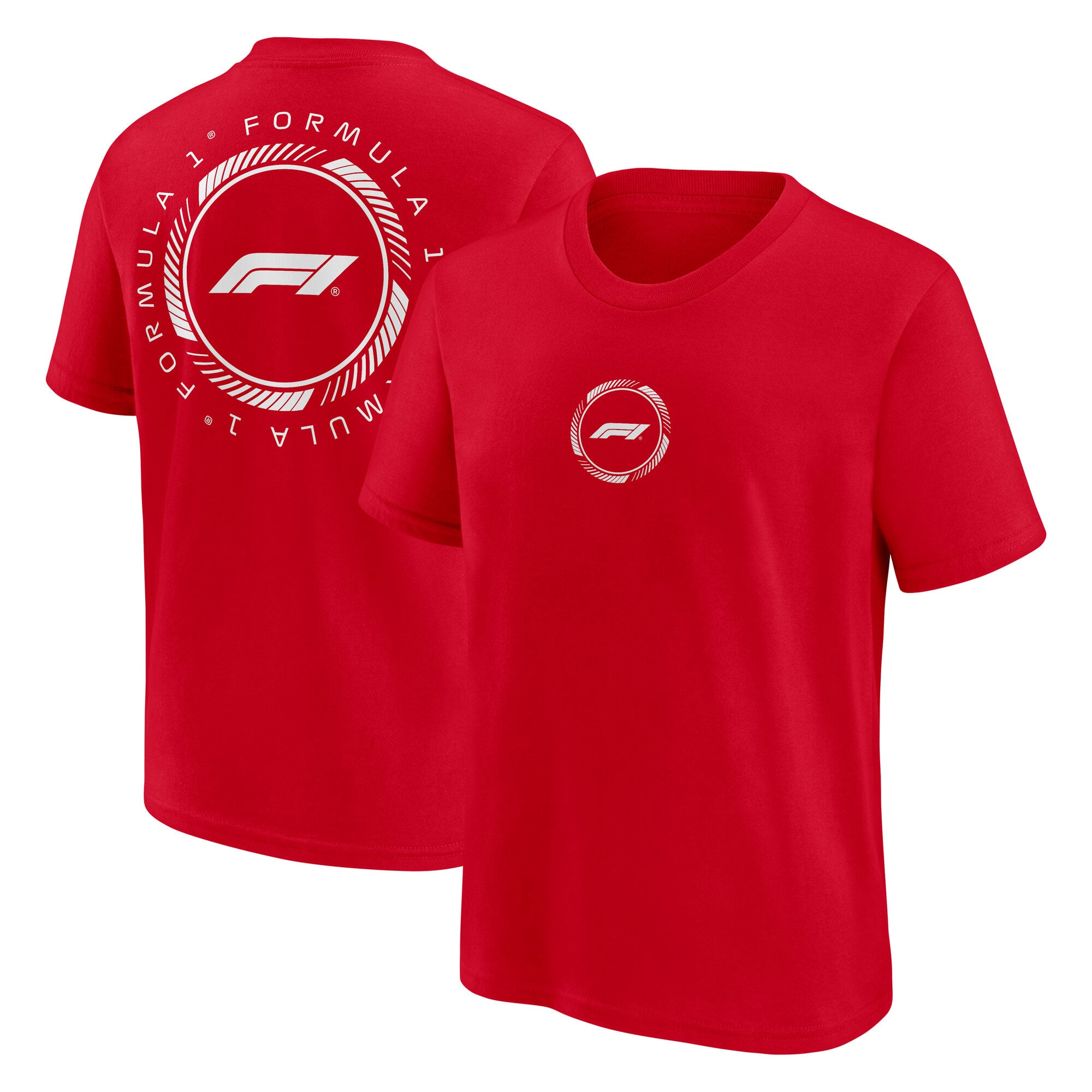 T-shirt graphique Formule 1 Loop - Rouge - Enfant - unisexe Taille: YXL