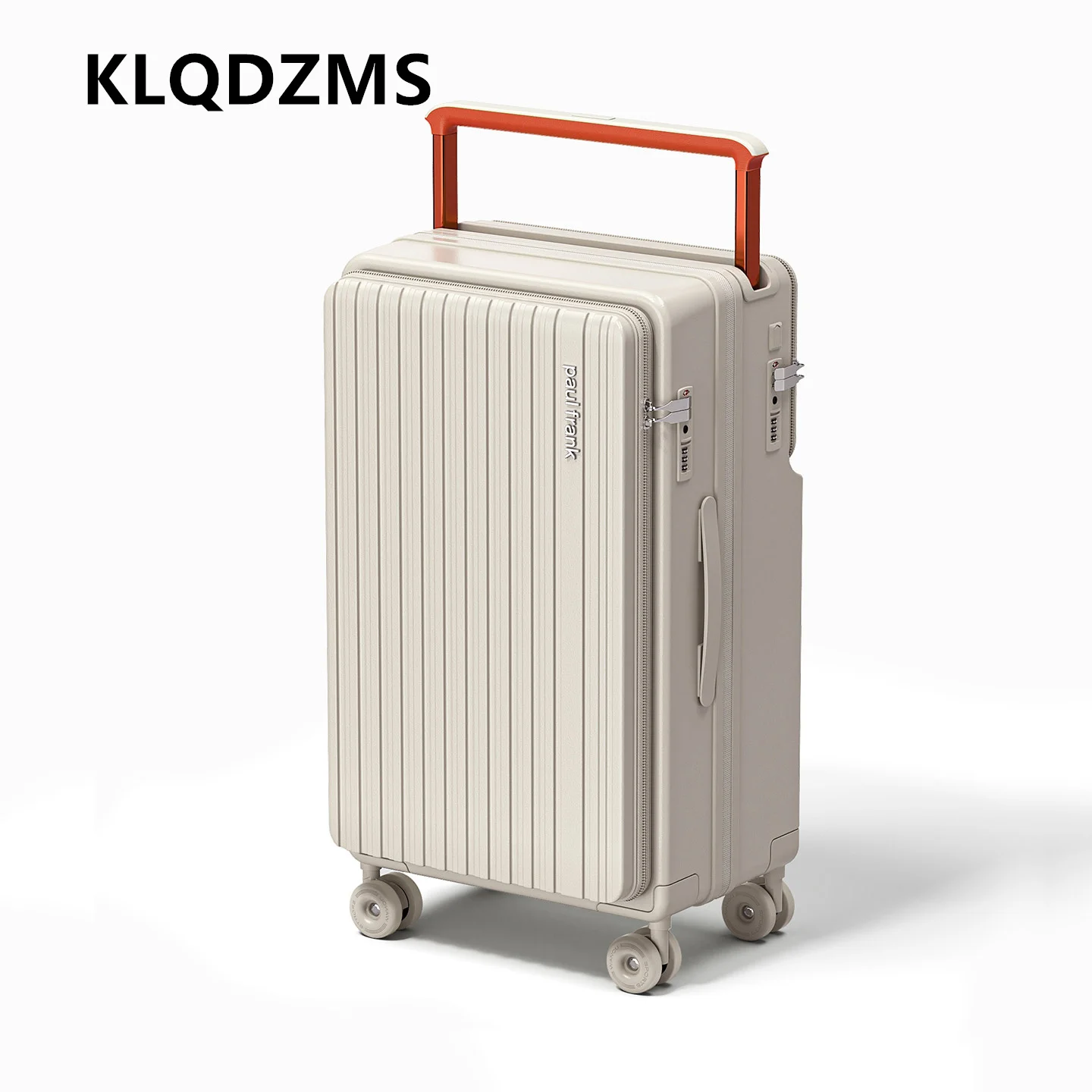 KLQDZMS Gepäck mit großem Fassungsvermögen, 20-Zoll-Boarding-Koffer, 24 Zoll, 26 Zoll, 28 Zoll, ABS + PC-Trolley, Familien-Reiseutensilien, Kabinenkoffer