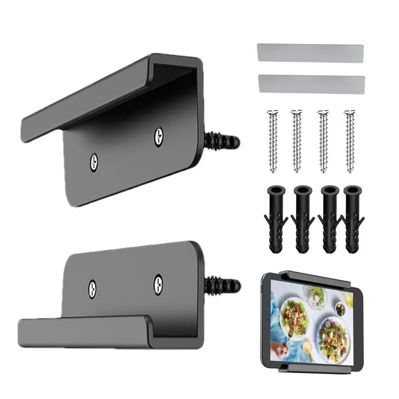 Supporto da parete per tablet Supporto per tablet adesivo Scaffale per laptop Supporto per tablet da parete Supporto per laptop Supporto per tablet Stick a parete per EReader