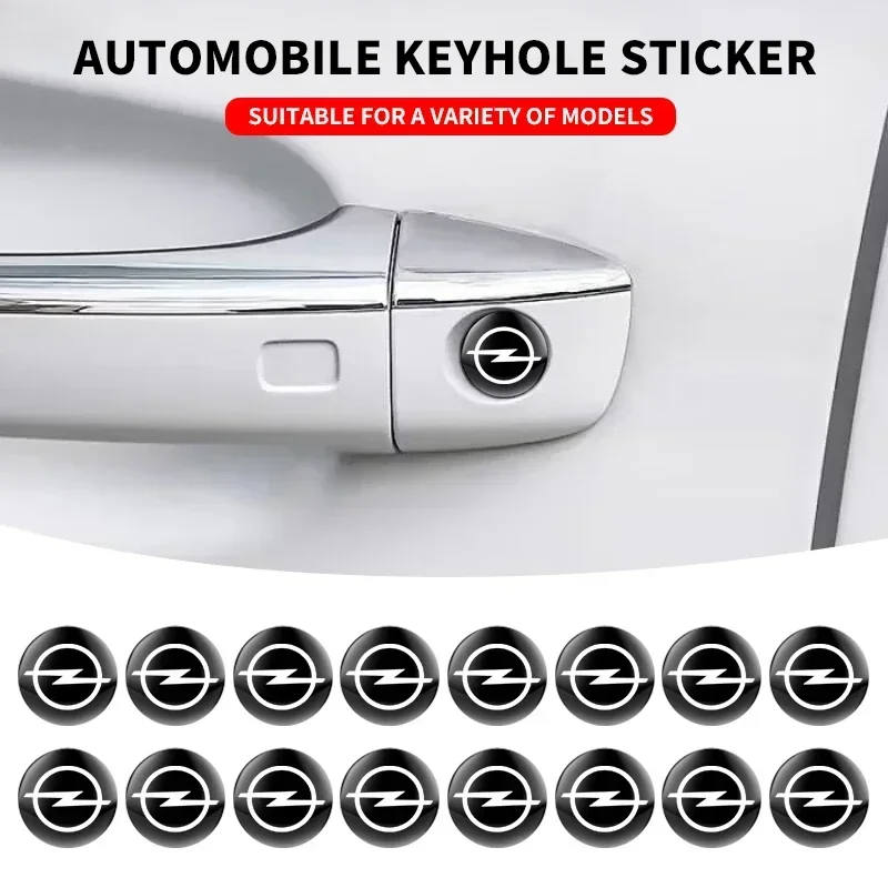 Nuovi Adesivi Antipolvere per Serratura Porta Auto per Opel Astra H G J Insignia Mokka Zafira Corsa Vectra C D Antara Combo