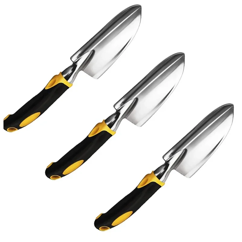 Outil de jardin avec poignée ergonomique, truelle à main, râteau, cultivateur, outils de désherbage, outil de transplantation de plantes, outil pour bonsaï