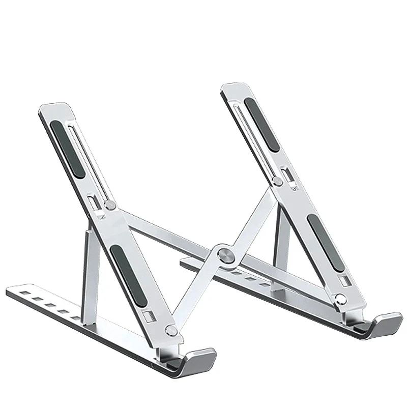 Support pliable pour ordinateur portable, support réglable et portable pour ordinateur portable, base de support pour Macbook, accessoires pour ordinateur portable PC