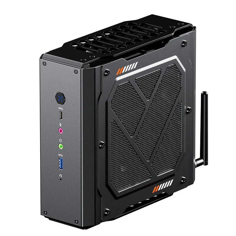 PC de jeu de bureau haut de gamme, mini PC avec carte graphique dédiée, processeur Intel Core i7-7940HX et carte graphique AMD Radeon RX 7600 XT — Jouez aux jeux AA