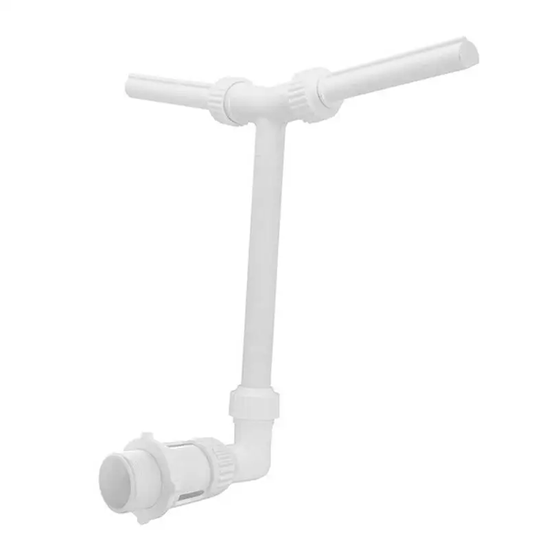Fontaine de piscine pour piscines enterrées, cascade de piscine, profitez de votre temps de détente, aérateur de piscine à double tête, s'adapte à la plupart des piscines à joint fileté 1.5