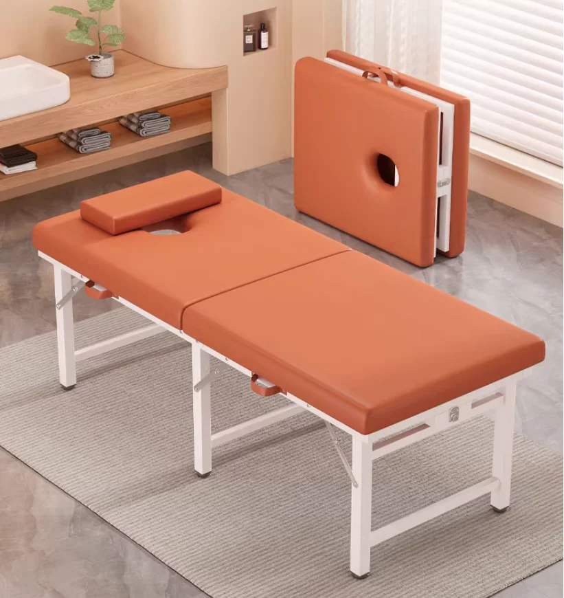 Lit de beauté pliable, lit de massage, lit de traitement de médecine traditionnelle chinoise spécial salon de beauté, lit d