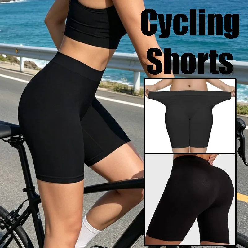 Shorts de sport pour femmes, effet push-up, 6 pouces, très élastiques, non transparents, ultra doux, pour yoga, course à pied et entraînement en salle de sport