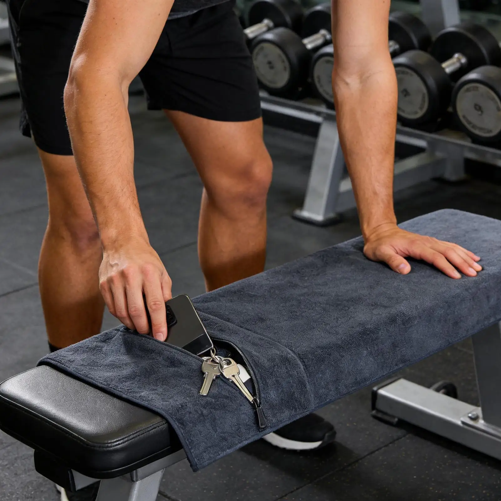 Serviettes de sport en microfibre à haute absorption, serviettes pour la transpiration, pour le fitness, le yoga, le tennis, les sports, l'exercice, le pilates, et comme housse de tapis de yoga