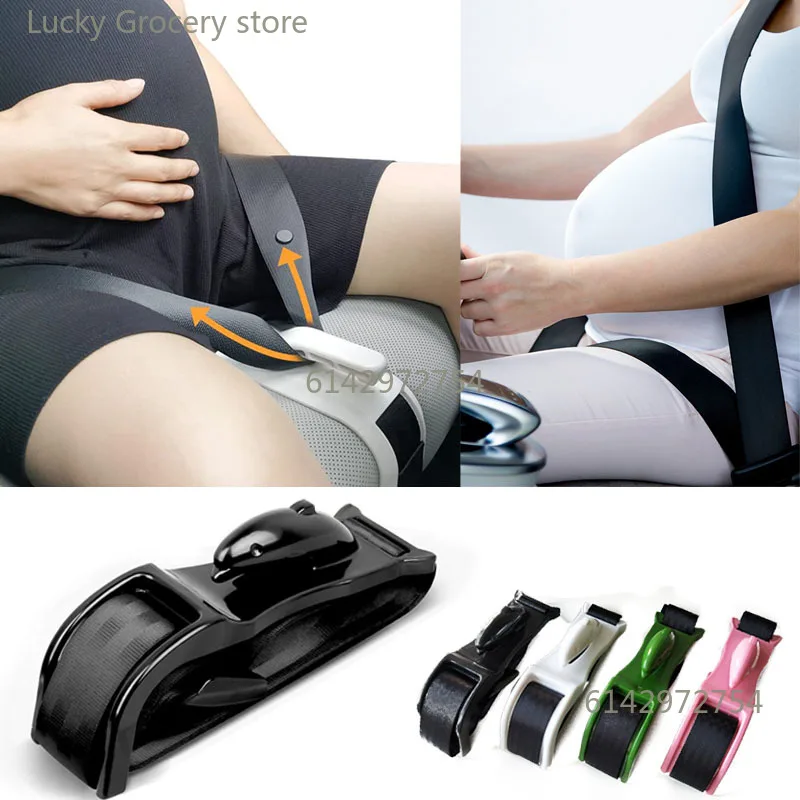 Ajusteur de ceinture de sécurité pour femmes enceintes : Confort et sécurité pour les futures mamans – Ceinture de sécurité ventrale pour la grossesse – Ceinture de sécurité pour femme enceinte pour