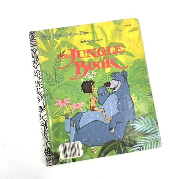 Disney Toys | Vintage 1967 Little Golden Book Walt Disney The Jungle Book | Color: Green/Yellow | Size: Osbb