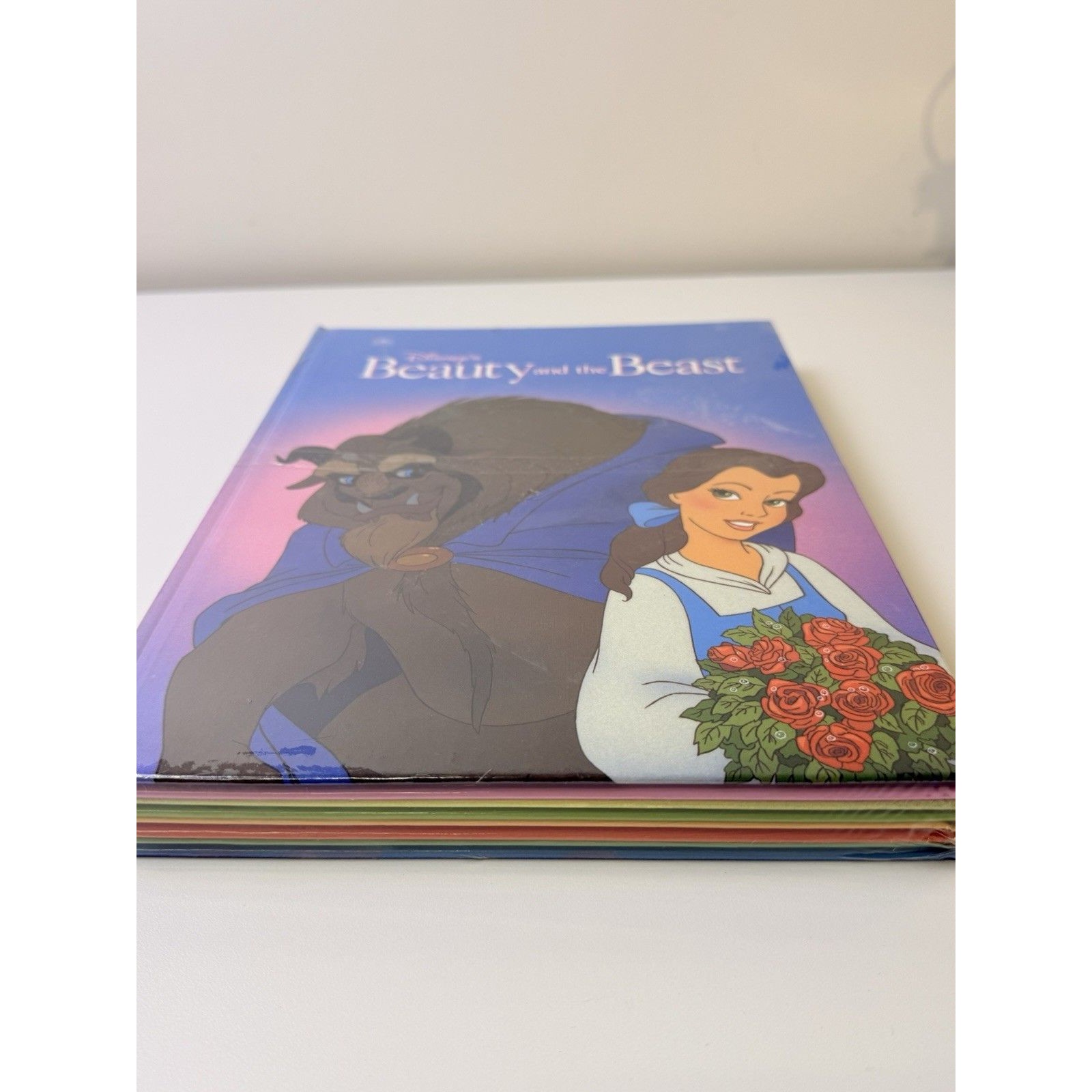 Disney Other | 4 Pack Disney Books Beauty And Beast Jungle Book Little Mermaid 101 Dalmatians | Color: Black | Size: Os