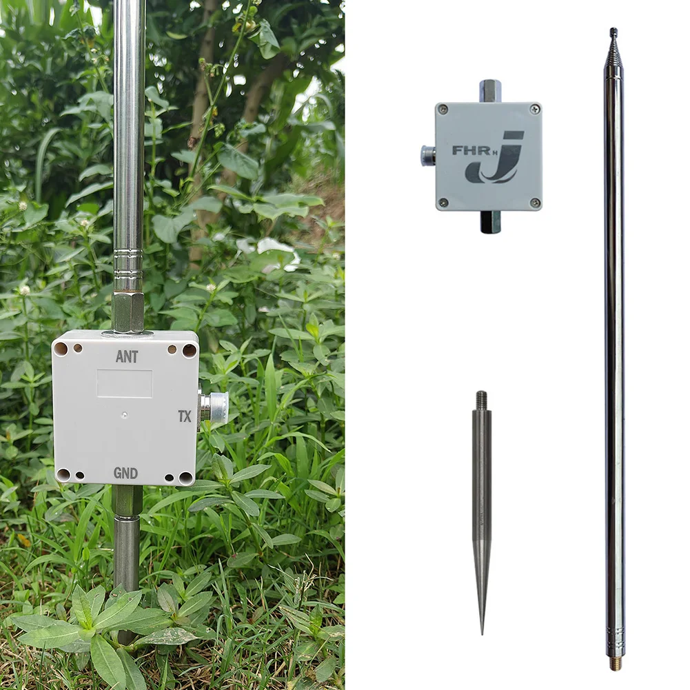 1 Satz FHR-Kurzwellen-Breitbandantenne, 1,8–54 MHz, tragbare, 52 cm große, bodenlose Vollbandantenne für Frequenzsprungradios Image