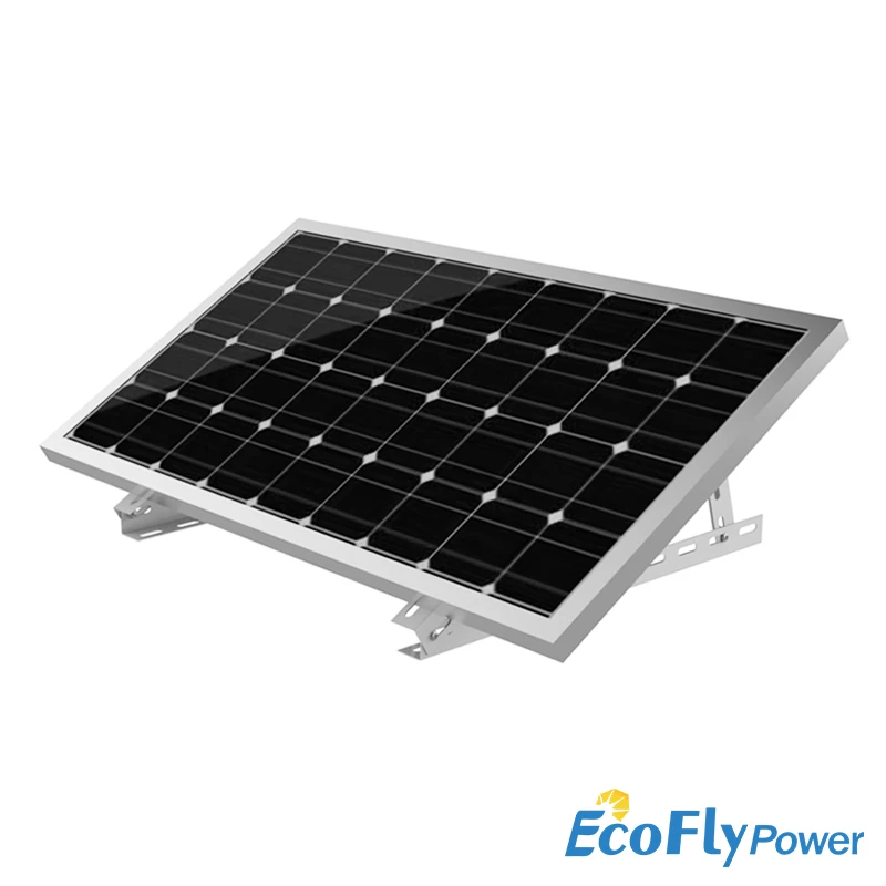 Einfache Solarpanel-Photovoltaik-Batteriebaugruppe, universelle Halterung, 10 W, 100 W, 200 W, 300 W, Installationsbefestigungsanschluss Image