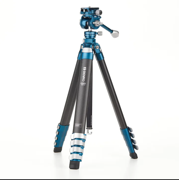 Benro CyanBird CB259CFK CB259AFK 5-teiliges Kohlefaser-Stativ mit FS20PRO Hybridkopf 2 in 1 Image
