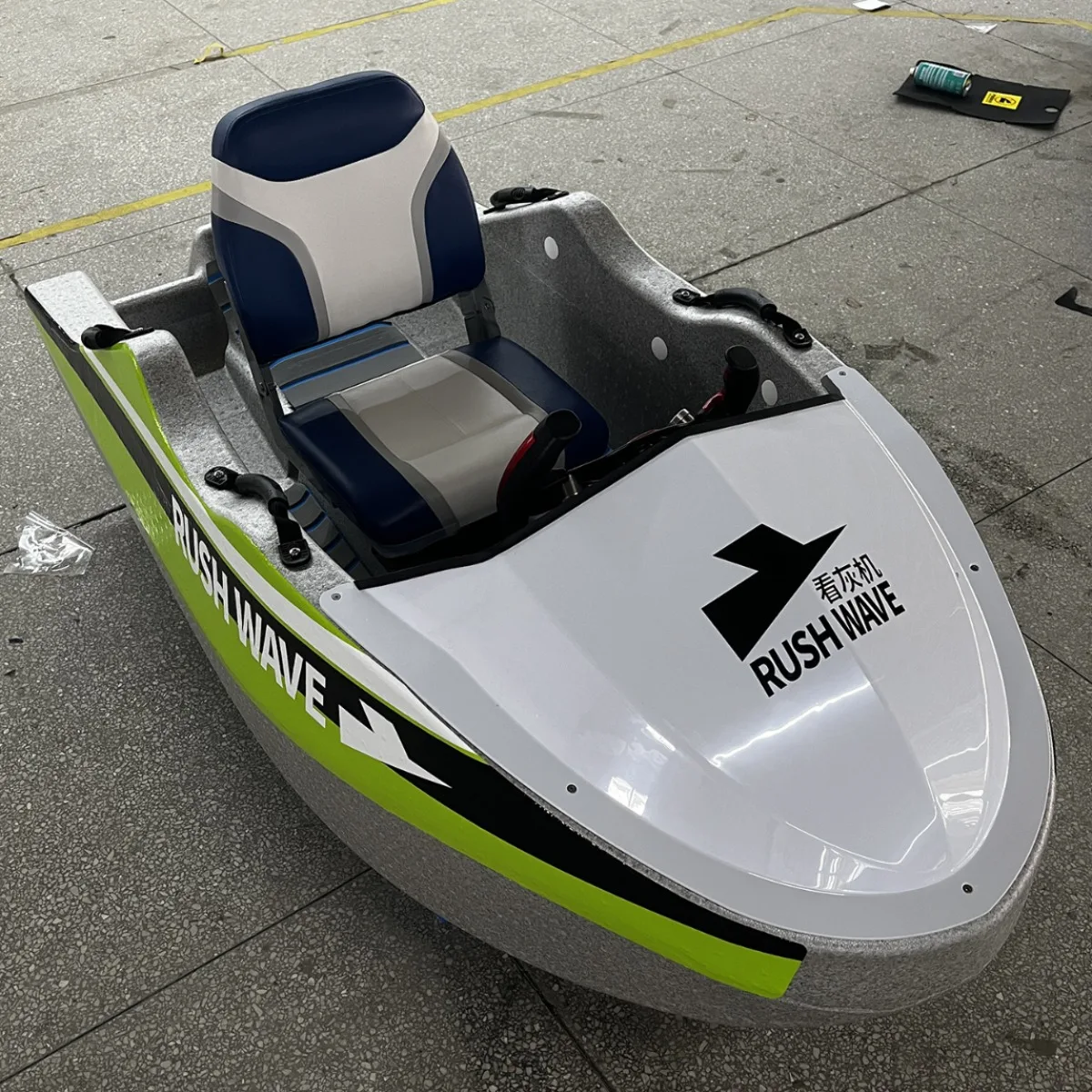 2-Sitzer Elektro-Jet-Kart-Boot Hochgeschwindigkeits-Wasserkart für Erwachsene & Kinder Luxus-Elektro-Jetboot für Meeresspaß Image