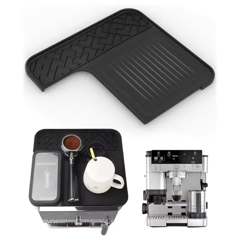 Kaffeemaschine Top Wasserdichte Schutzmatte Lebensmittelqualität Silikon Staubfreies Pad Kaffeezubehör für Ninja Luxe Espresso Image