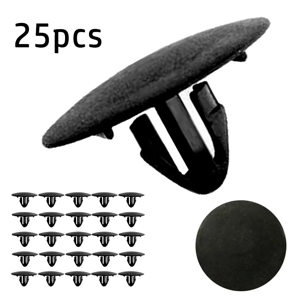 25 Stück Haubenisolierung Retainer Clips Verschlussniete Kunststoff für Toyota 90467-09050 Auto Clips Verschluss Zubehör Image