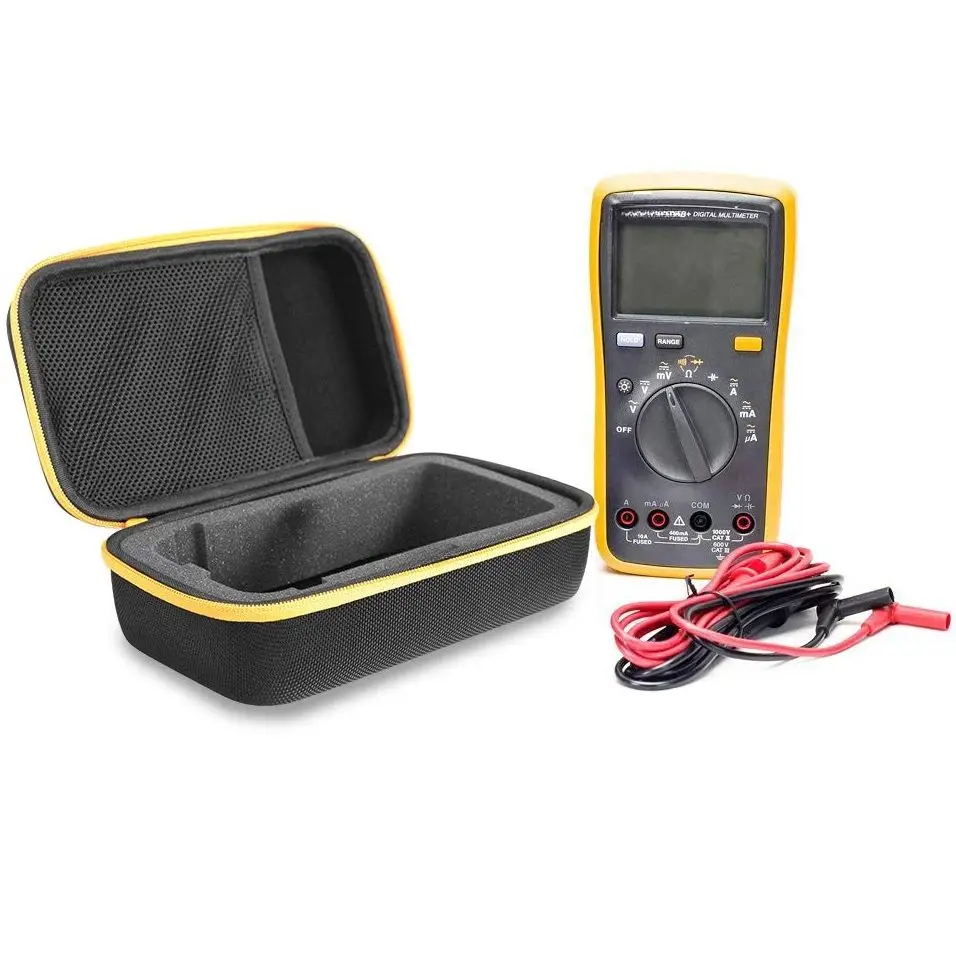 Harte EVA-Aufbewahrungstasche für Outdoor-Reisen, Tragetasche für Fluke UNI-T UT89X UT89XD UT61B UT61E UT61D Digitalmultimeter Image