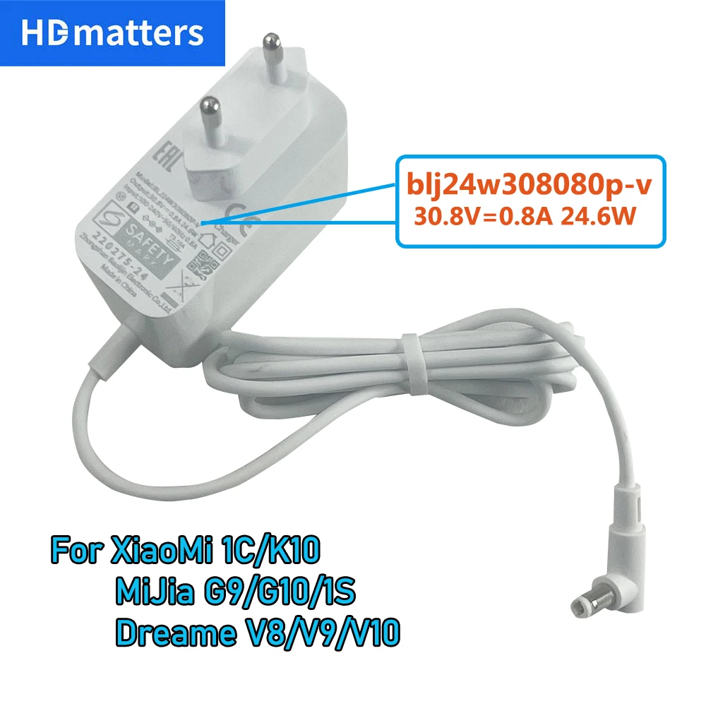 Original 30,8V Ladegerät für Mi 1C/K10 MiJia G9/G9 Plus/G10/G10 Plus Dreame V8/V9/V10 Mi Staubsauger Netzkabel Image