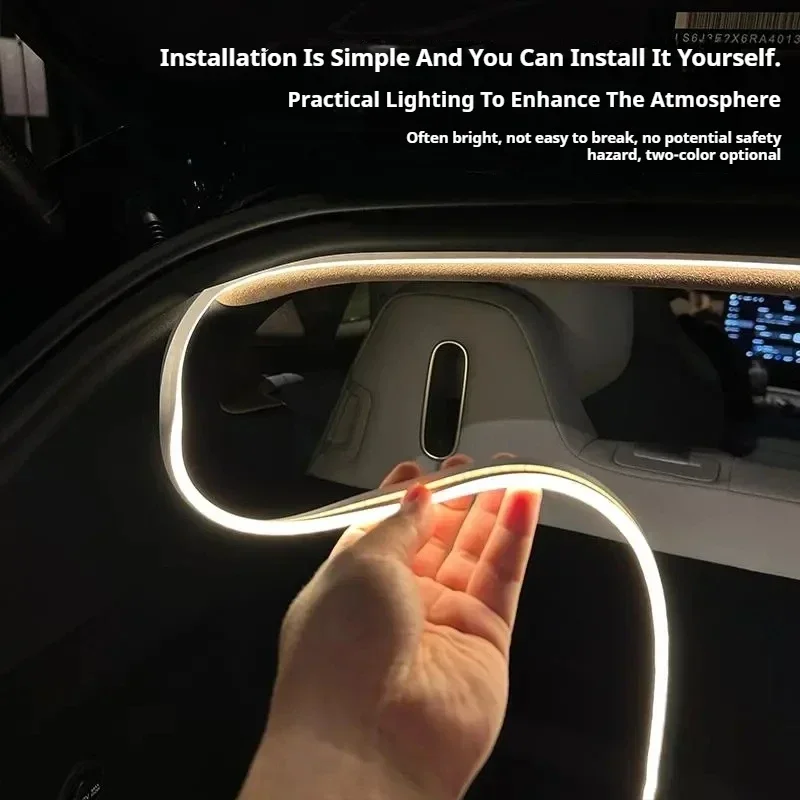 Hinten Stamm LED Licht Bar Streifen Stamm Innen Dekorative Lampe Streifen Fit Für Mazda 3 Axela Auto Innen Zubehör