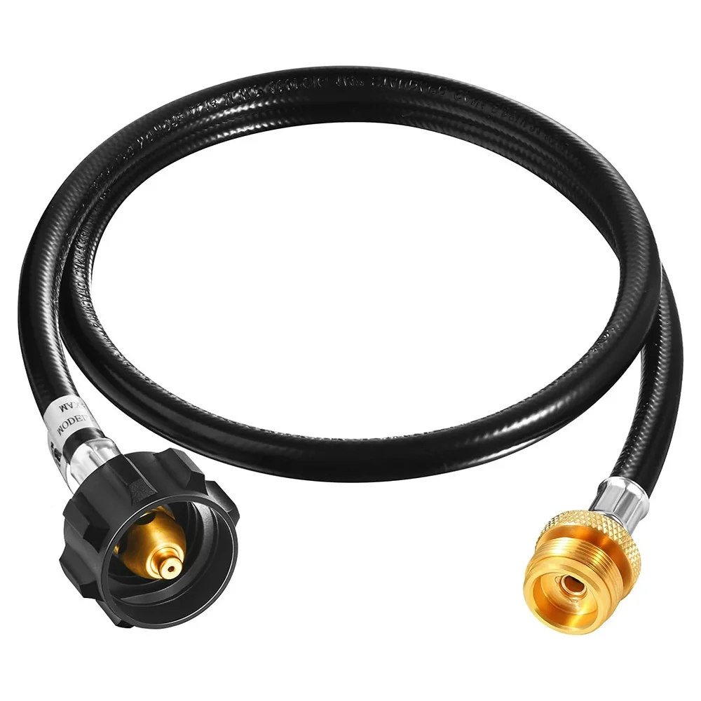 6FT Propan Schlauch Propan Adapter Schlauch Konverter Propan Tank Schlauch Geeignet für BBQ Grills Blackstone Bratpfannen Coleman Öfen Image
