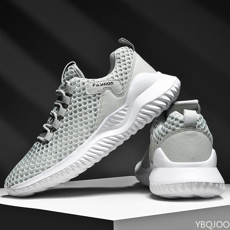 Frühling Sommer Leichte atmungsaktive Herrenschuhe Lässige bequeme Schuhe Herrenschuhe mit dicken Sohlen Neue modische Turnschuhe