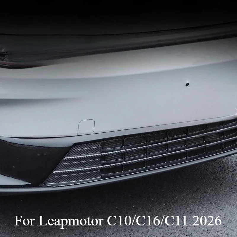 Für Leapmotor C10/C16/C11 2026 Auto Insekten Mesh Mittleren Mesh Grille Außen Modifikation Zubehör Liefert Racing Grills Image