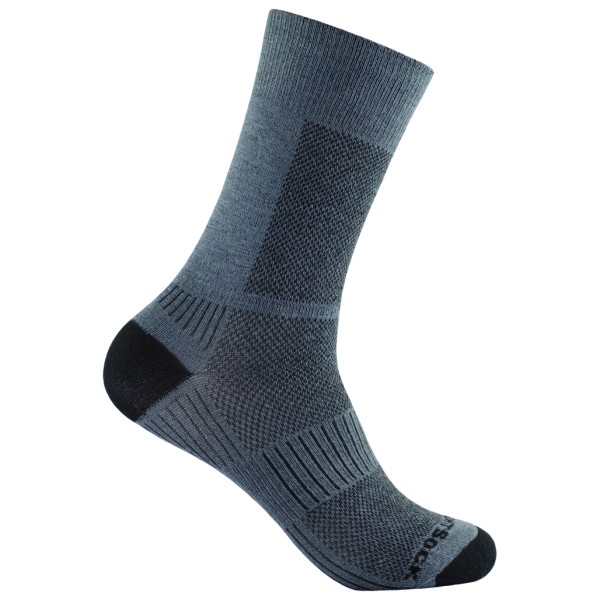 Wrightsock - Coolmesh II Crew - Wandersocken 45,5-49 | EU 45,5-49 blau