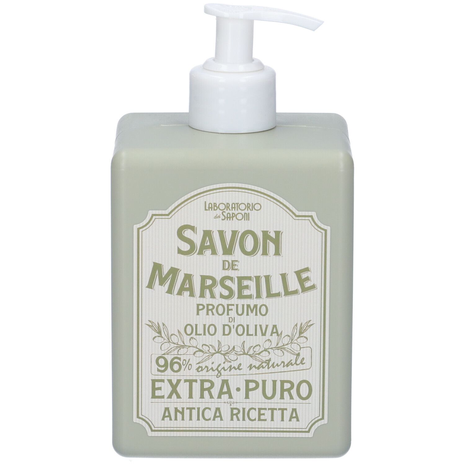 Laboratorio Dei Saponi Sapone Di Marsiglia Olio D'Oliva 500 ml liquido