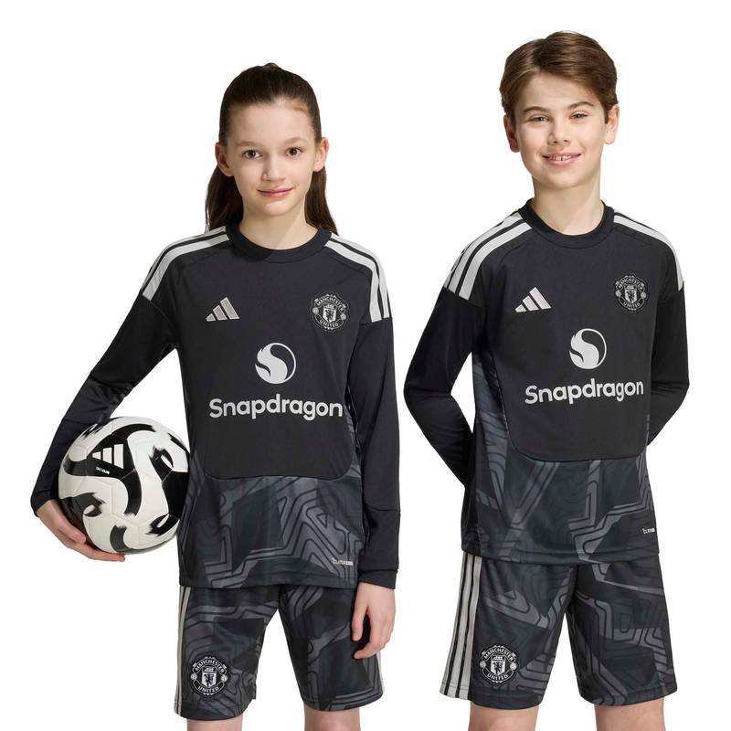 Maillot Gardien Domicile Manchester United adidas 2026-27 - Enfants - Manches Longues - unisexe Taille: 7-8 Years