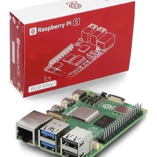 Lorida Vendite Calde Raspberry Pi 5 8GB 4GB 2GB 1GB Kit Originale 4 Modello B De 8gb Raspberry Pi 5 con Custodia