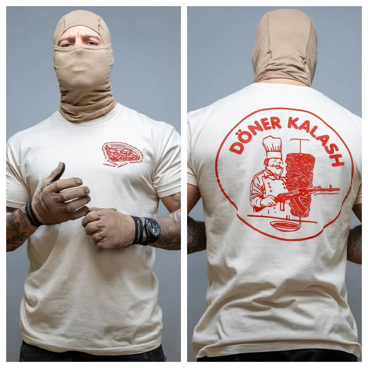 D.O.N.E. Ner Kalash Sportswear Lustige Sportbekleidung 2026 Sommer Herren Damen Baumwoll-T-Shirts Lässige Mode Retro Streetwear Y2k-Stil