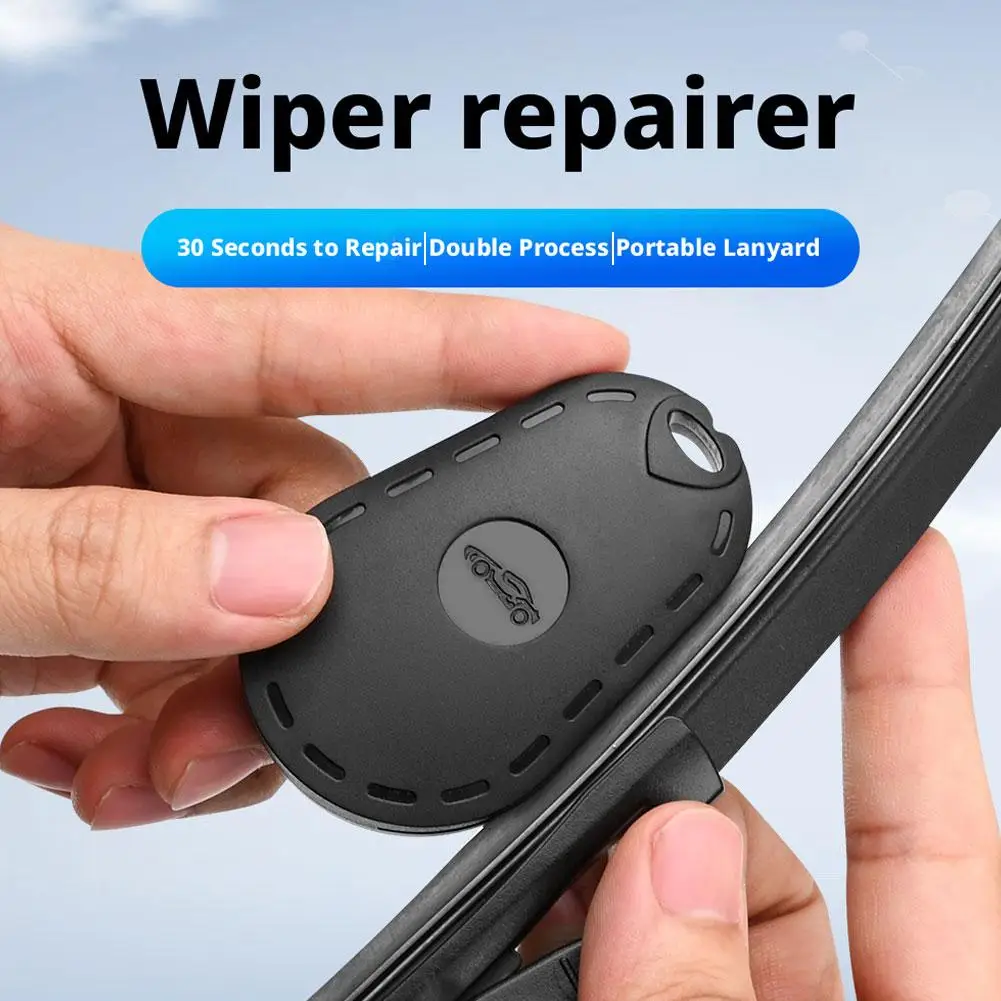 Universelles Auto-Scheibenwischer-Reparaturwerkzeug Wischerblatt-Gummistreifen-Restaurator & -Schneider Windschutzscheibenwischer-Trimmer Wischerstreifen-Schleifer