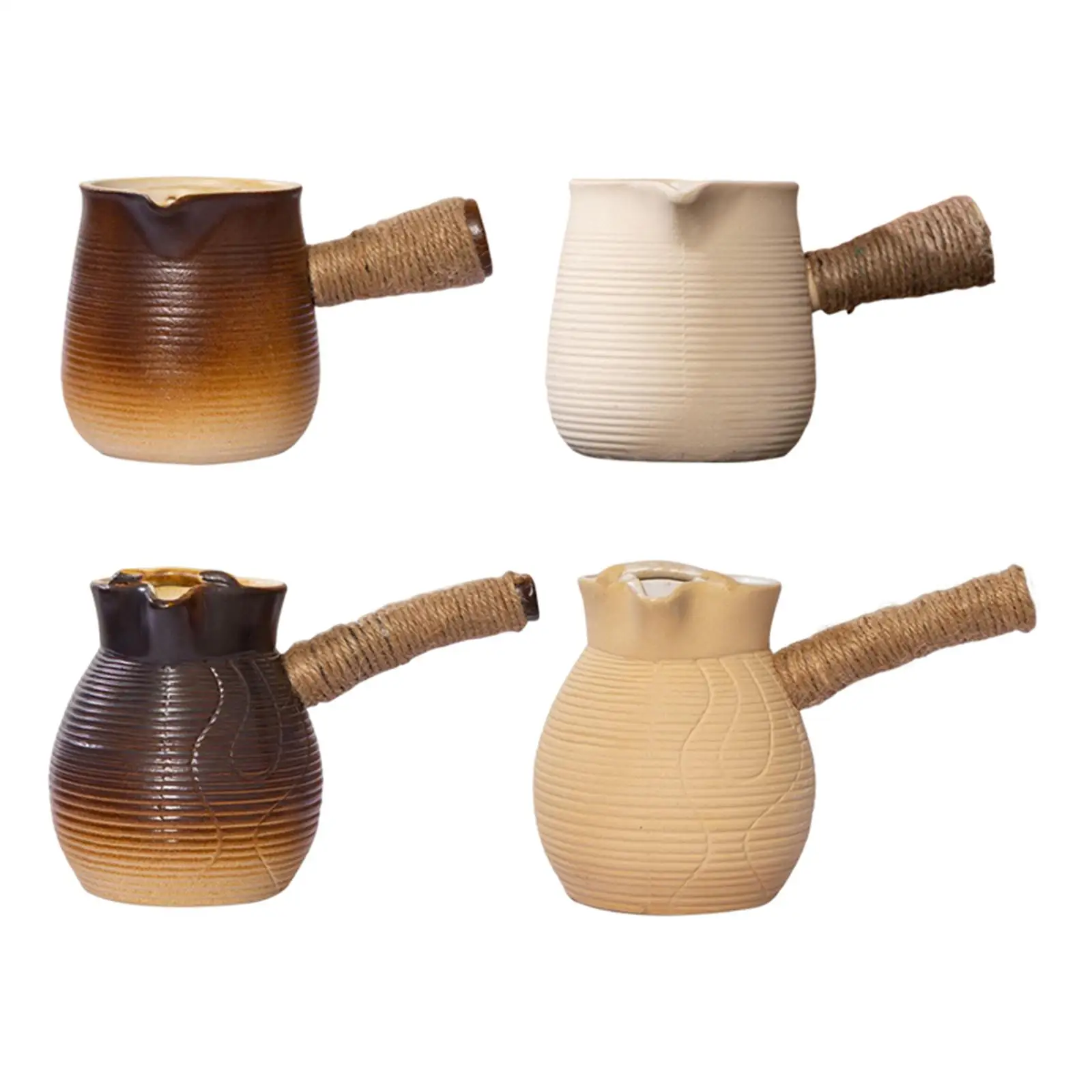 Ceramic Teapot with Tea Filter Tea Kettles Tea Infuser 460ml for Household