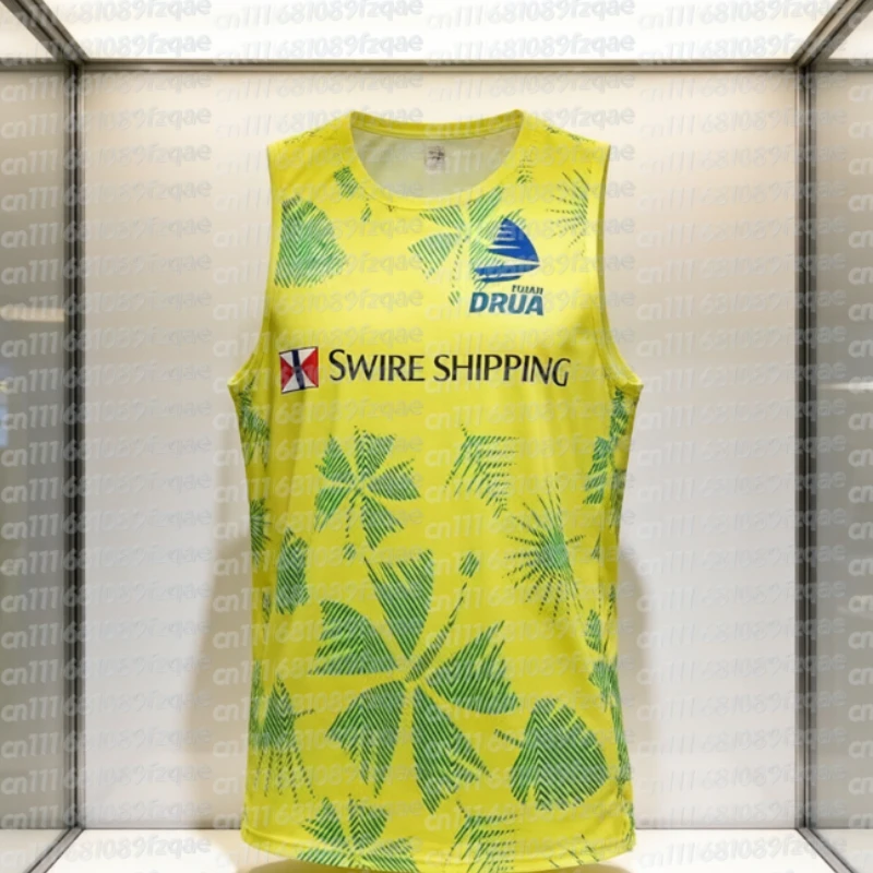 Maillot de rugby FIJI domicile 2026, vêtements d'entraînement, maillot de rugby FIJIAN DRUA, gilet, t-shirt, débardeur, maillots, absorption de la transpiration, familyMatchin