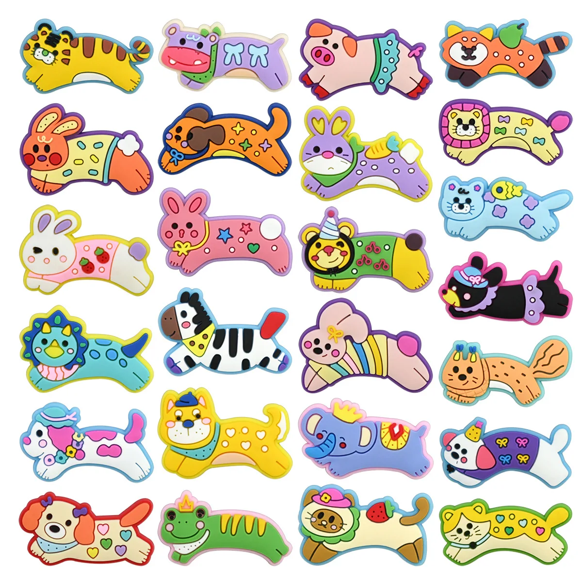 25 Stück Capybara-Serie Schuh-Charms für Sandalen, Strandtaschen, PVC DIY Schuh-Dekorationen Zubehör Charms Premium-Qualität Schuh-Pins