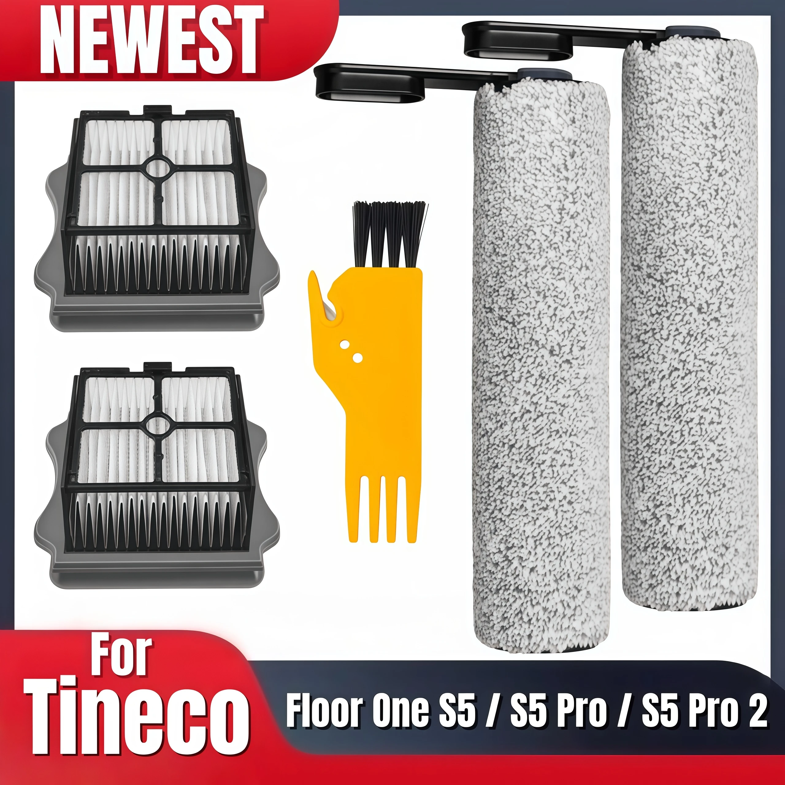 Zubehör-Set für Tineco Floor One S5 / S5 Pro / S5 Pro 2 / S5 Extreme Nass-/Trockensauger Ersatzteile Image
