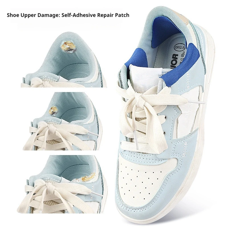 Reparatur-Patch für Schuhe, Sneaker, Fersen, seitliche Schuhabsatzreparatur, geeignet für eine große Auswahl an Schuhen Image