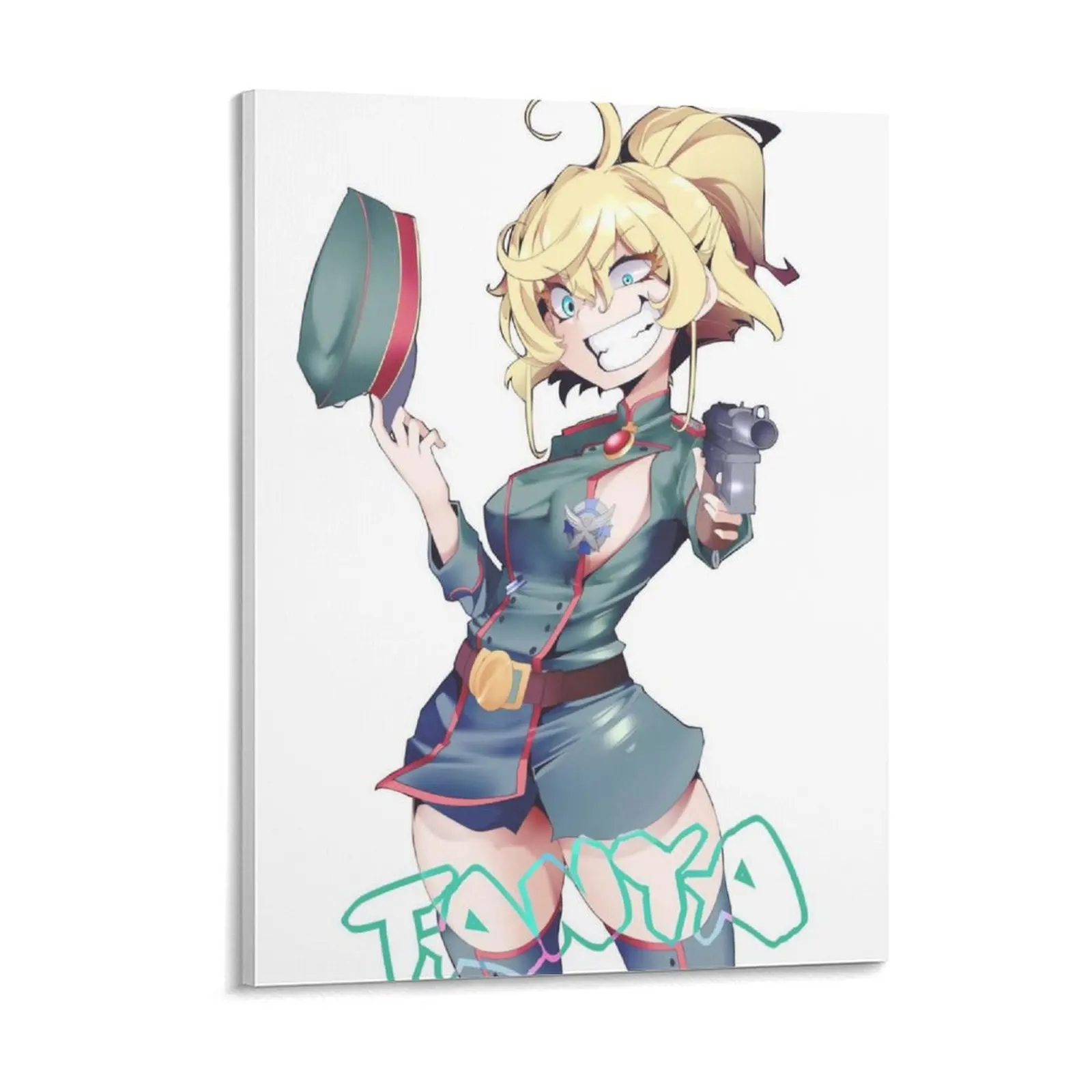 Saga Of Tanya The Evil Poster Leinwandgemälde Kino Garage Home Design Plaketten gerahmte Wandgemälde