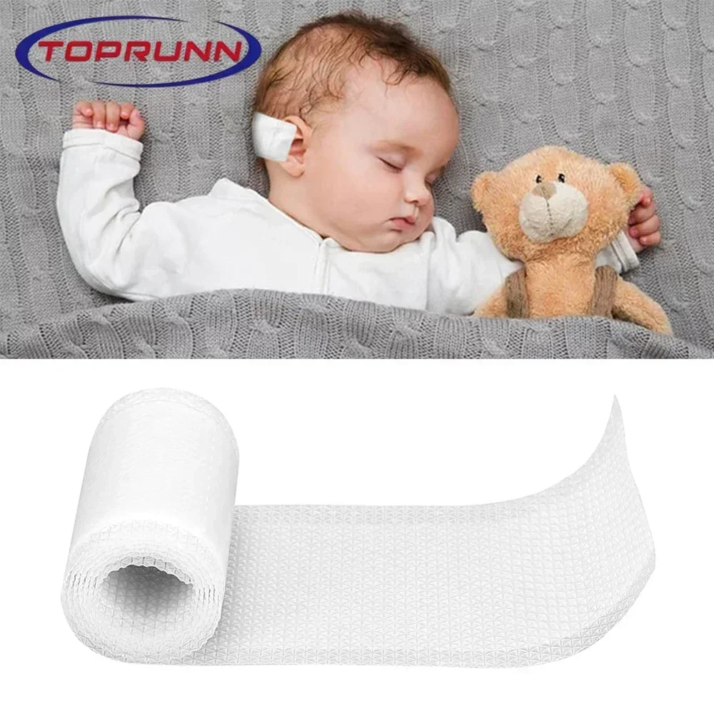 1 Rolle Silikon-Narbenpflaster, Silikon-Narbenband, transparentes Silikonband für Narben, Narbenpflaster für chirurgische Narben Image